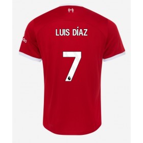 Liverpool Luis Diaz #7 Heimtrikot 2023-24 Kurzarm